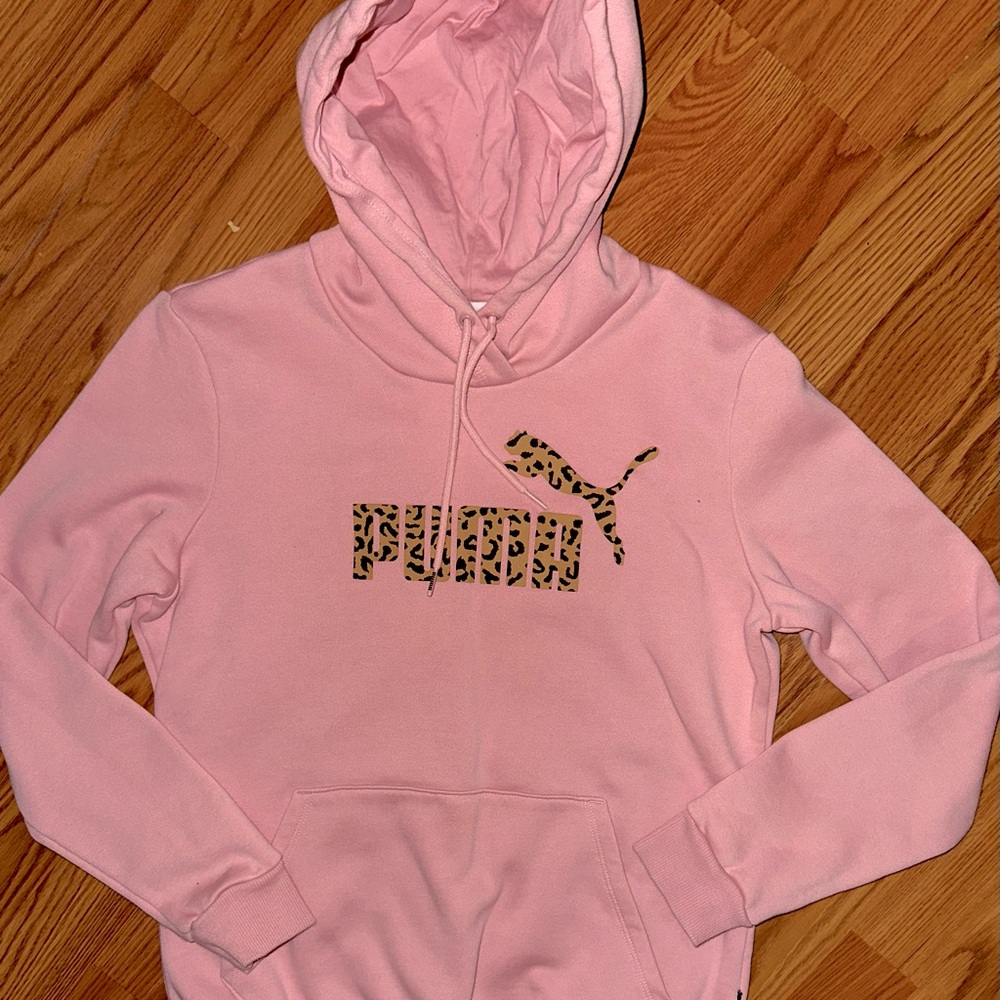 Puma women's LEOPARD PRINT hoodie